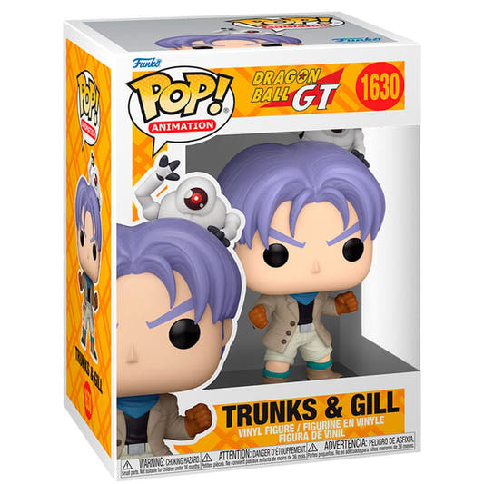 Figura Funko POP! Dragon Ball GT Trunks y Gill en caja