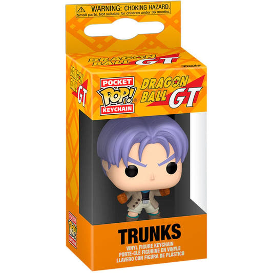 Llavero FUNKO Pocket POP! de Trunks de Dragon Ball GT en caja