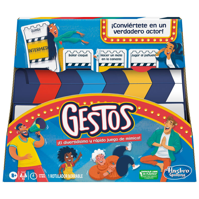 Juego de mesa Gestos de Hasbro en español