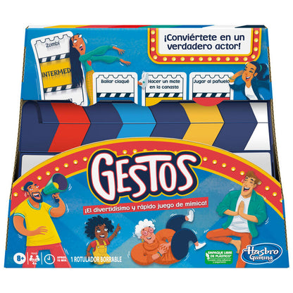 Juego de mesa Gestos de Hasbro en español