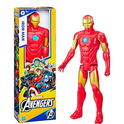 Figura articulada de Iron Man Titan Hero de 30 cm en rojo y dorado - 2