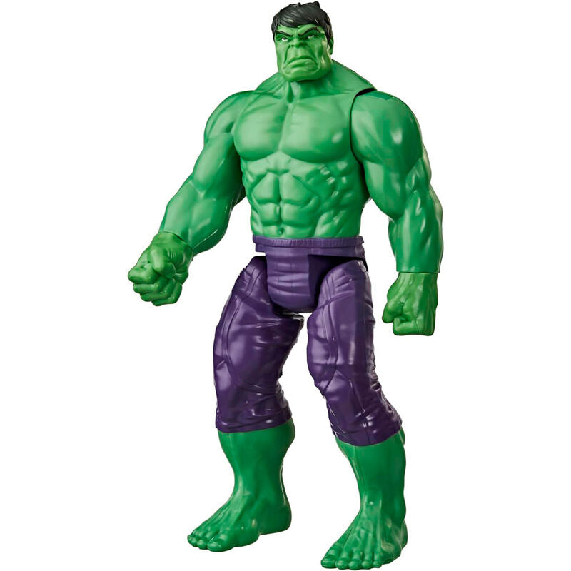 Figura articulada de Hulk Titan Hero de Marvel con pantalones morados - 2