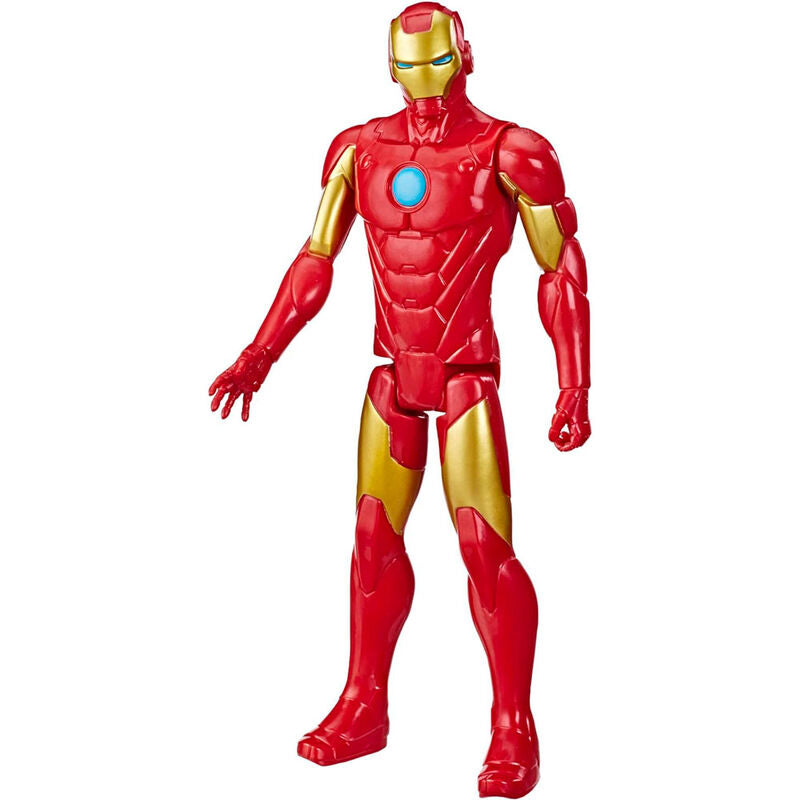 Figura articulada de Iron Man Titan Hero de 30 cm en rojo y dorado