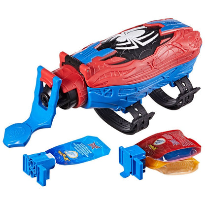 Lanzador Arácnido Supremo Spider-Man de Hasbro en rojo y azul - 2