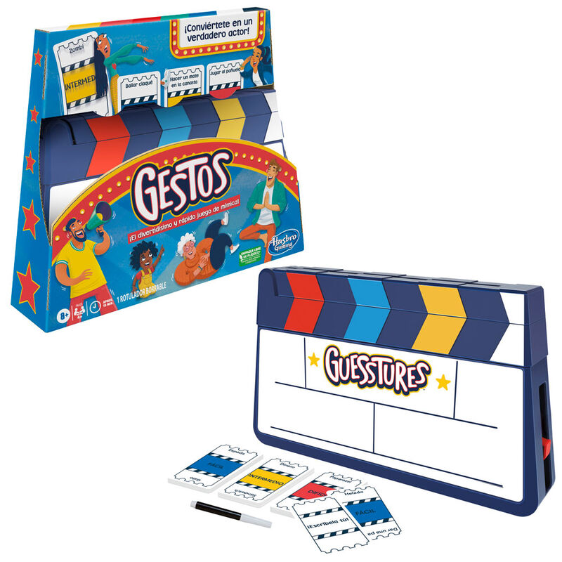 Juego de mesa Gestos de Hasbro en español - 3