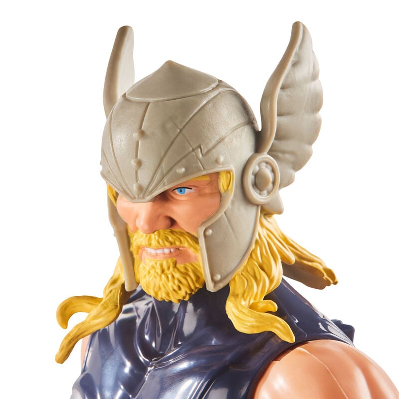 Figura articulada de Thor Titan Hero de 30 cm con casco y martillo - 3