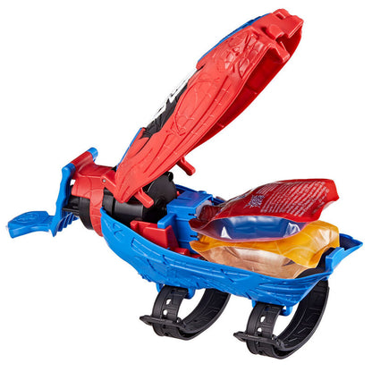 Lanzador Arácnido Supremo Spider-Man de Hasbro en rojo y azul - 3