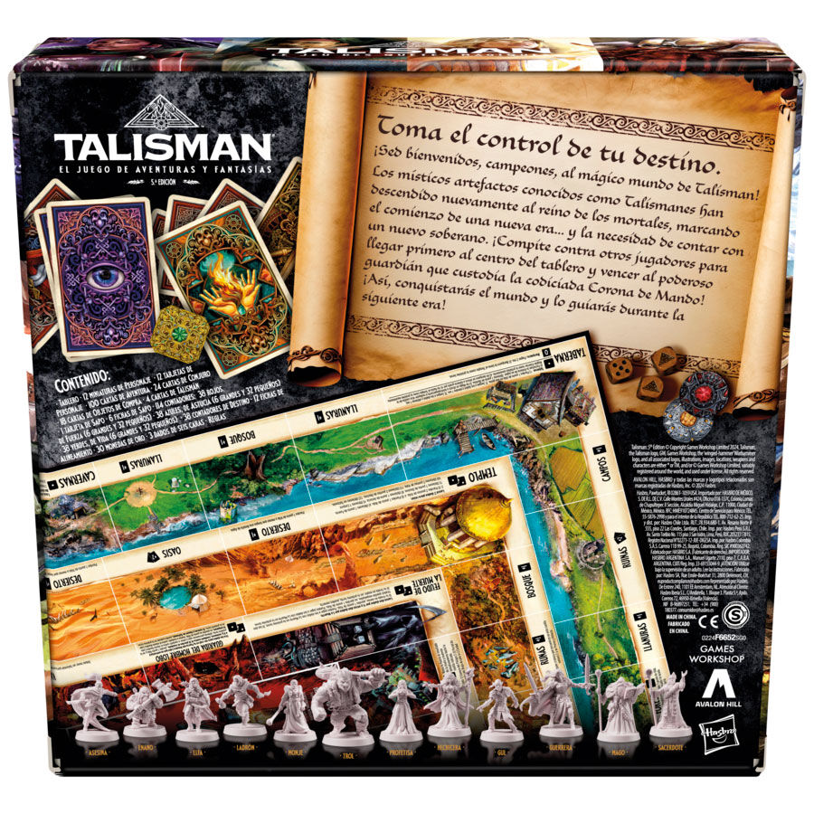Caja de Talisman 5.ª Edición, juego de aventuras y fantasía - 4