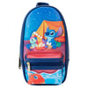 Portatodo Stitch Camping Cuties de Disney Loungefly con diseño de acampada