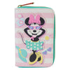 Cartera rosa Minnie Mouse Vacation Style con cremallera