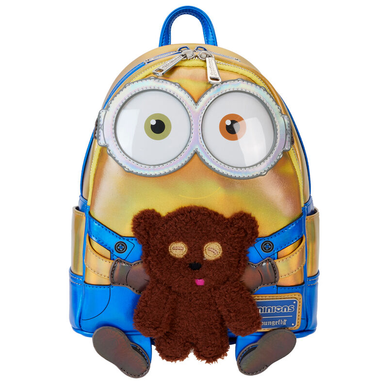 Mochila Loungefly de Bob Minions con osito de felpa