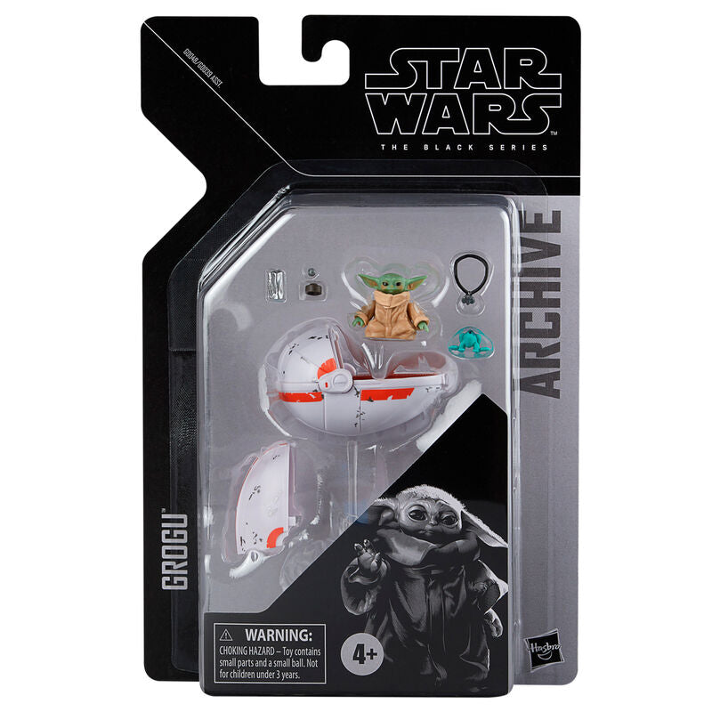 Figura articulada de Grogu Star Wars The Black Series con accesorios