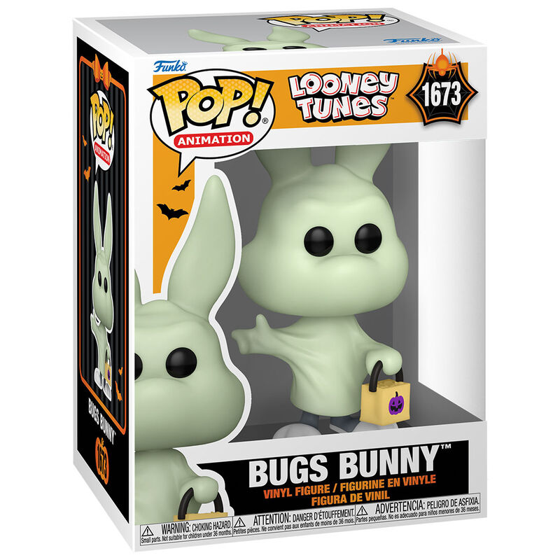 Figura Funko POP! de Bugs Bunny con bolsa de calabaza - 2