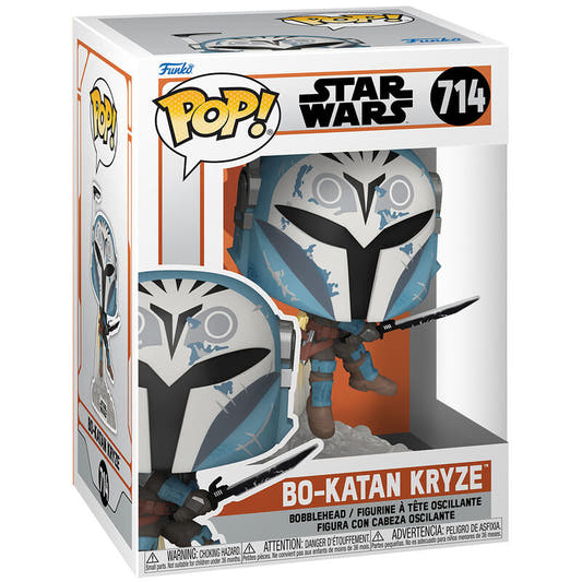 Figura Funko POP! de Bo-Katan Kryze de The Mandalorian en caja