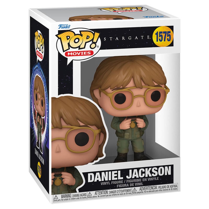 Figura Funko POP! de Daniel Jackson de Stargate en caja