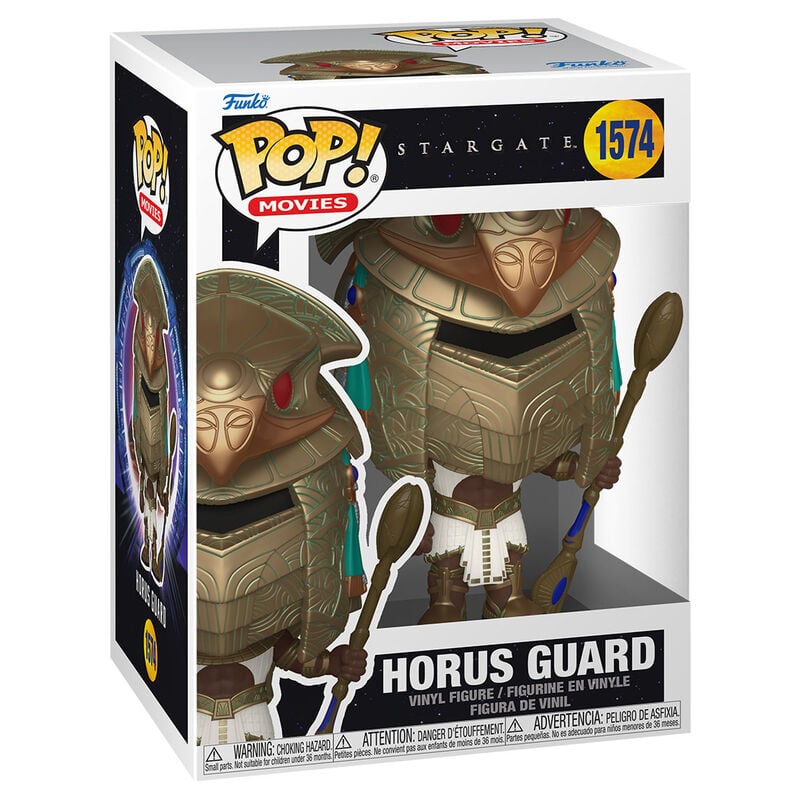 Figura Funko POP! Stargate Horus Guard 1574 en caja