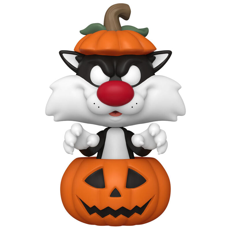 Figura Funko POP! de Sylvester de Looney Tunes con diseño de calabaza - 2