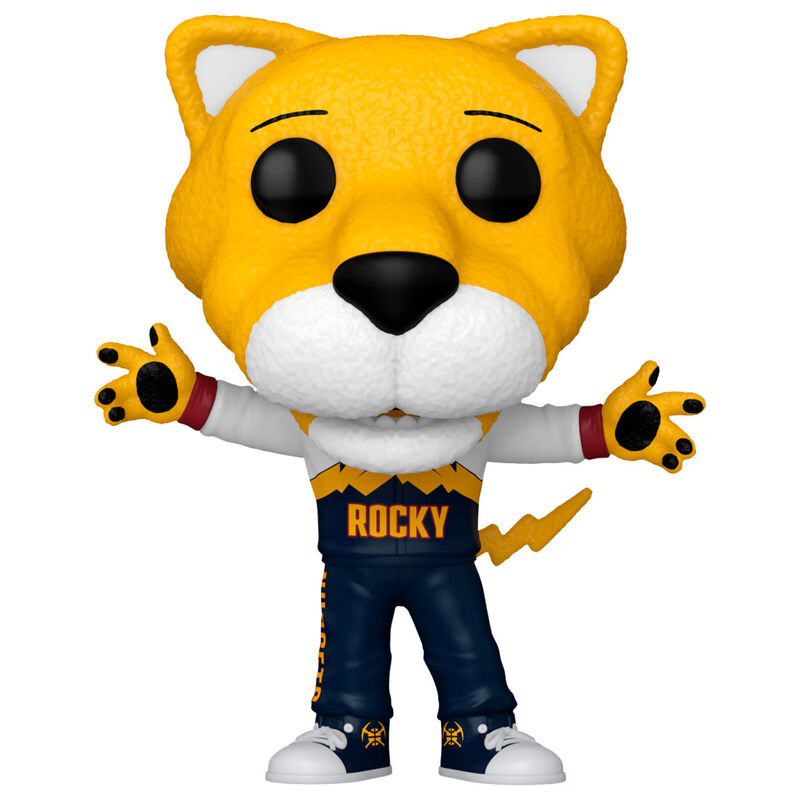 Figura Funko POP! de Rocky, mascota de Denver Nuggets, con uniforme azul marino - 2
