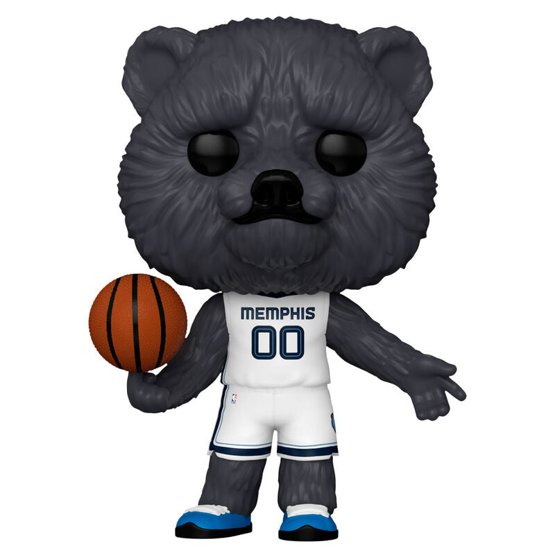 Figura Funko POP! de Grizz, mascota de Memphis, con uniforme y balón de baloncesto - 2