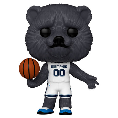 Figura Funko POP! de Grizz, mascota de Memphis, con uniforme y balón de baloncesto - 2