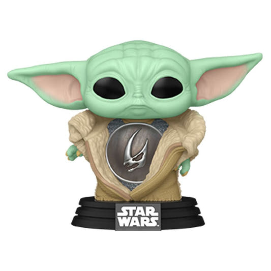 Figura Funko POP! de Din Grogu con armadura en caja Star Wars - 2
