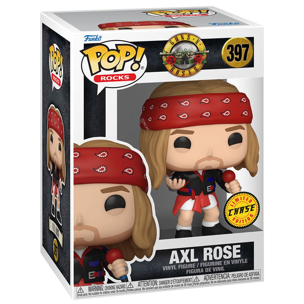 Figura Funko POP! Axl Rose Chase de Guns N' Roses