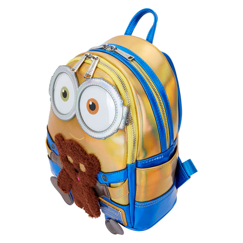 Mochila Loungefly de Bob Minions con osito de felpa - 3