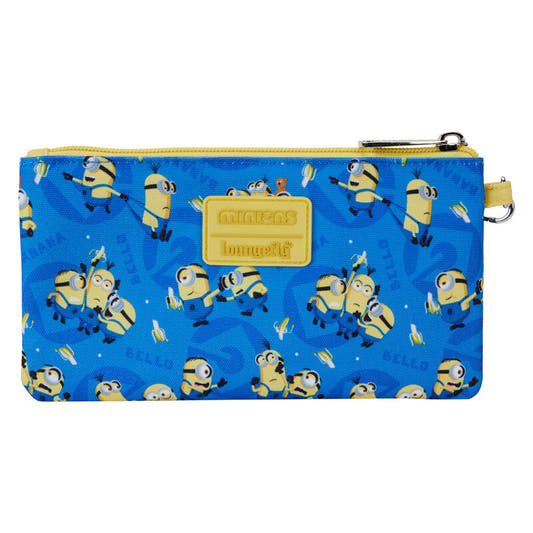 Cartera azul de nylon Loungefly con estampado de Minions - 3