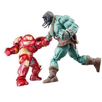 Figura Hulkbuster Marvel articulada en rojo y dorado - 9
