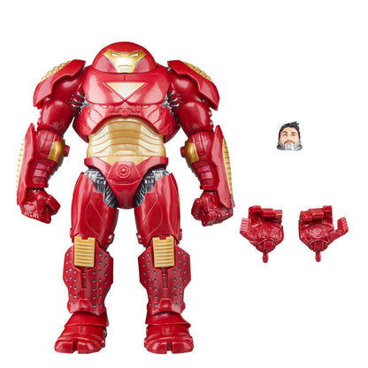 Figura Hulkbuster Marvel articulada en rojo y dorado - 3