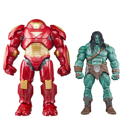 Figura Hulkbuster Marvel articulada en rojo y dorado - 10