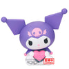 Figura Kuromi Softmates morada con corazón rosa