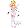 Figura Banpresto de Liliel Chaos Form con alas y vestuario blanco y rosa