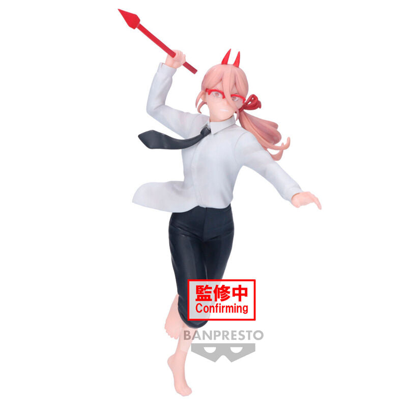 Figura de Powers de Chainsaw Man con lanza roja