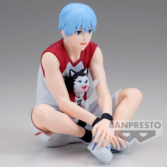 Figura Banpresto de Tetsuya Kuroko sentado junto a Tetsuya - 3