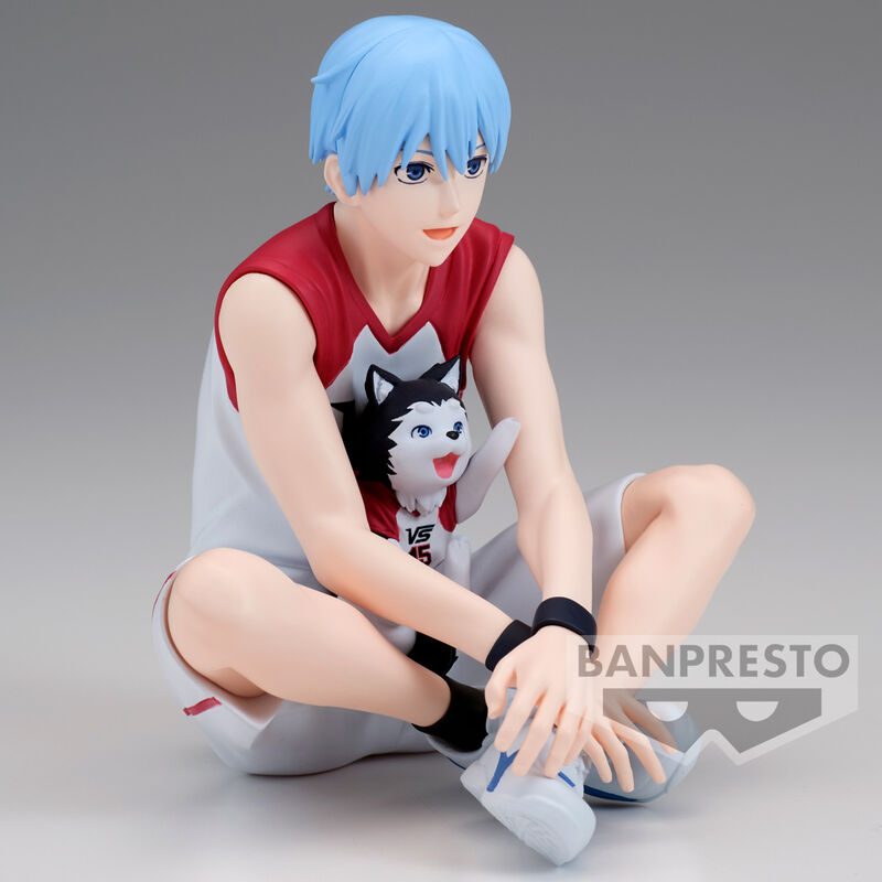 Figura Banpresto de Tetsuya Kuroko sentado junto a Tetsuya - 3