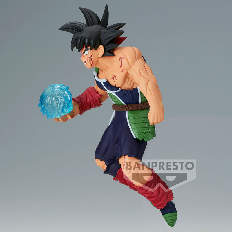 Figura de Bardock de Dragon Ball Z con efecto de energía azul - 4