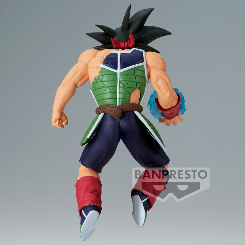 Figura de Bardock de Dragon Ball Z con efecto de energía azul - 5