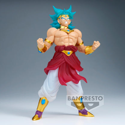 Figura de Broly Super Saiyan de Dragon Ball Z con cabello turquesa y faldón rojo - 5