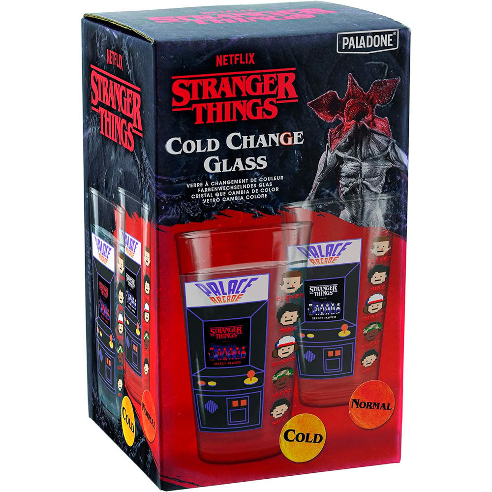 Vaso Stranger Things Palace Arcade con pantalla de cambio frío - 2