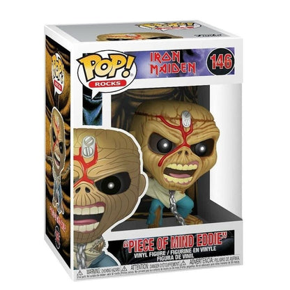 Figura Funko POP! Piece Of Mind Eddie de Iron Maiden en caja