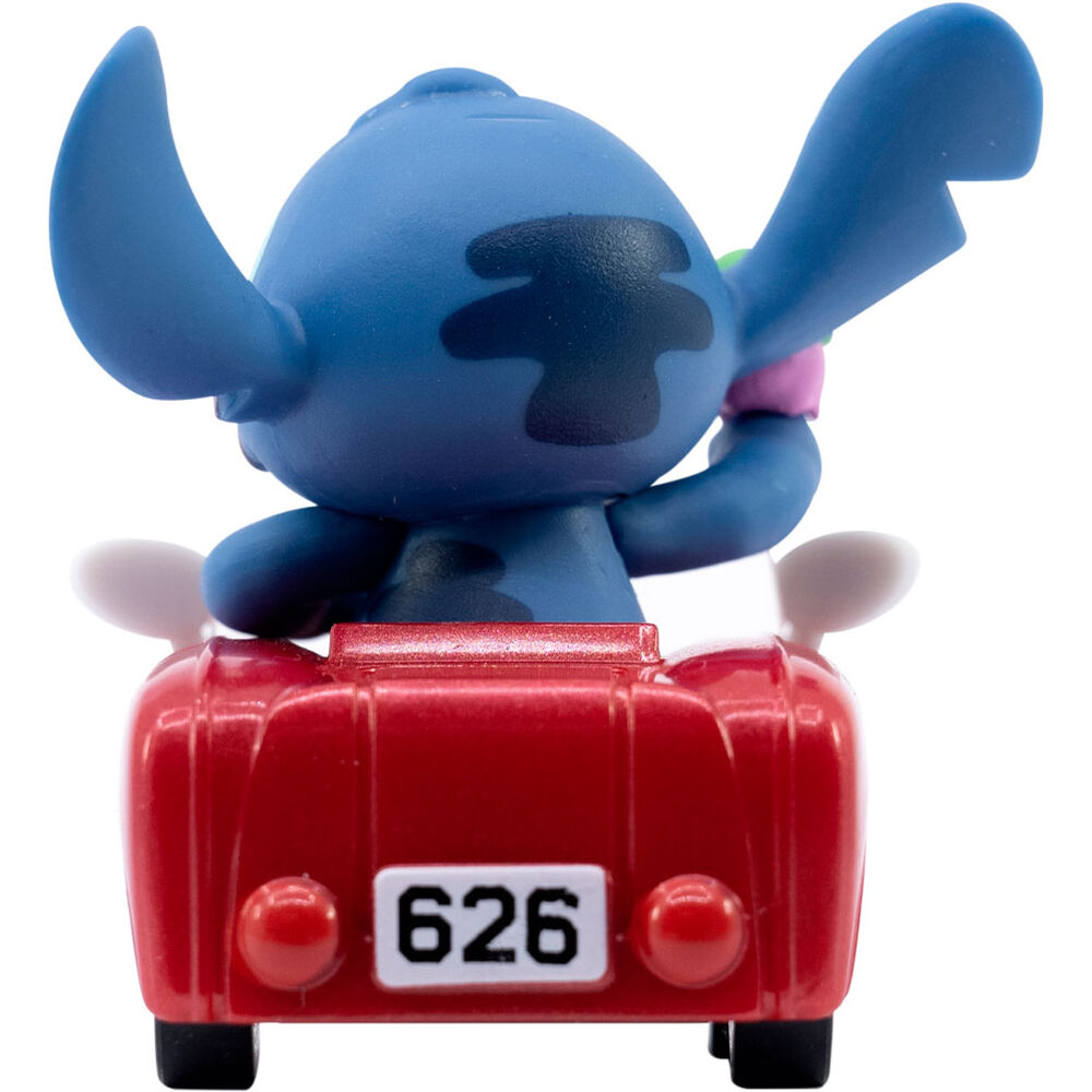 Figuras surtidas de Stitch Disney montado en vehículos coloridos - 8