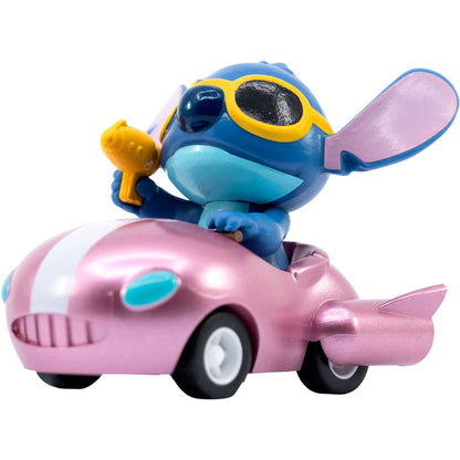 Figuras surtidas de Stitch Disney montado en vehículos coloridos - 11