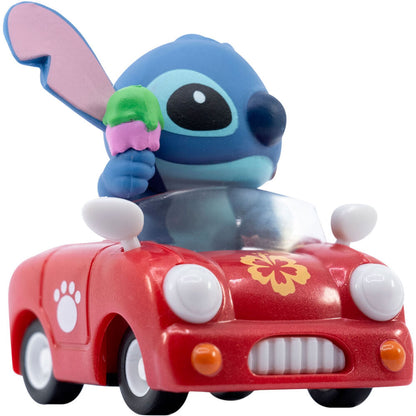 Figuras surtidas de Stitch Disney montado en vehículos coloridos - 7