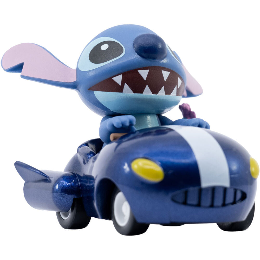 Figuras surtidas de Stitch Disney montado en vehículos coloridos - 16
