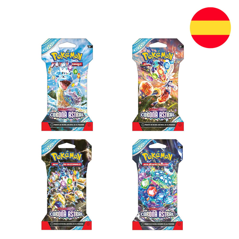 Sobre Pokémon Escarlata y Púrpura Corona Astral en español
