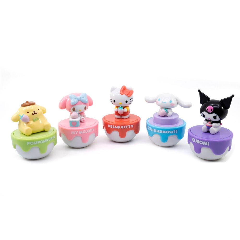Cápsulas sorpresa Hello Kitty con figuras de personajes Sanrio
