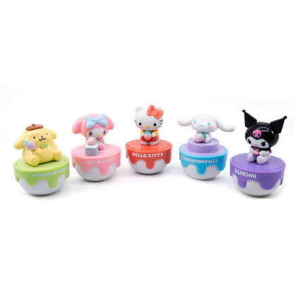 Cápsulas sorpresa Hello Kitty con figuras de personajes Sanrio