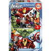 Caja de dos puzzles Marvel de Los Vengadores de 48 piezas
