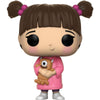Figura Funko POP! de Boo con vestido rosa y una criatura de un ojo